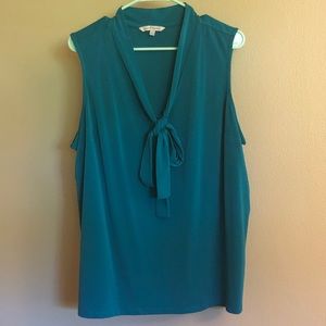 NWOT Stitchfix dressy sleeveless plus sz blouse 2X